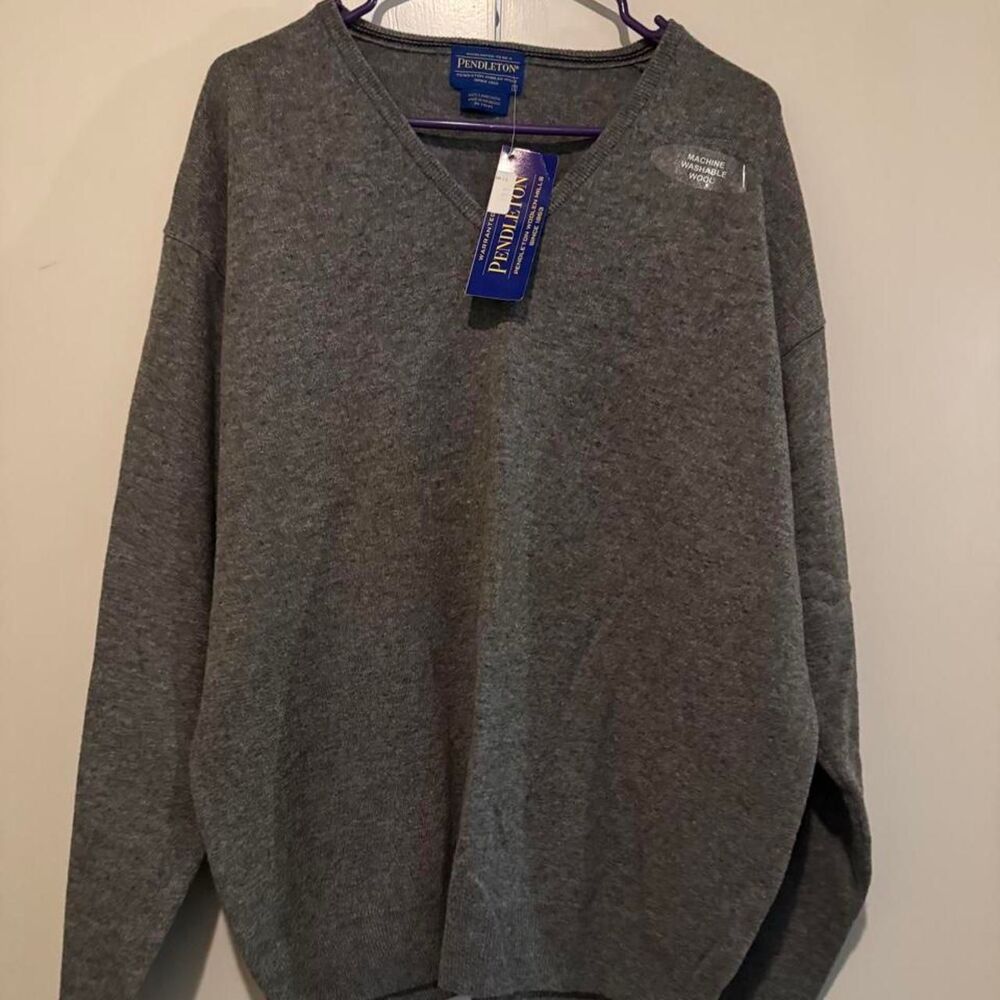 Pendleton Men's Grey Jumper